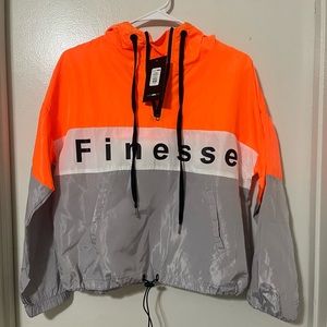 Brand new. Fashion nova. Windbreaker